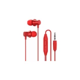 Lenovo Hf130 Silikonlu Mikrofonlu 3.5 Mm Jak Kablolu Kulaklık Kırmızı