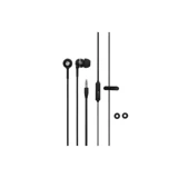 Syrox K17 Silikonlu Mikrofonlu 3.5 Mm Jak Kablolu Kulaklık Siyah