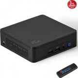 Asus Nuc 13 Pro Slim Kit NUC13L3KV5P01 Dahili Intel Iris Xe Graphics Intel Core i5 1350P 8 GB 256 GB Windows 11 Pro Mini Pc