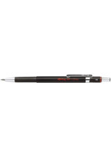 Rotring 300 Silgili Krom Metalik Siyah 2.0 mm Versatil Kalem