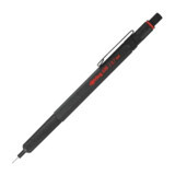Rotring 600 Silgili Krom Metalik Siyah 0.7 mm Versatil Kalem