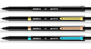 Adel Blackline Silgili Metal Metalik Çok Renkli 0.7 mm Versatil Kalem