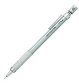 Pentel Graphgear 500 Silgili Metal Metalik Gri 0.3 mm Versatil Kalem