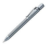 Faber-Castell Grip Silgili Metal Metalik Gümüş 0.7 mm Versatil Kalem