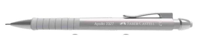 Faber-Castell Apollo Silgili Metal Metalik Gümüş 0.7 mm Versatil Kalem