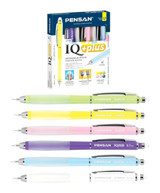 Pensan Iq Plus 21130 Silgili Metal Metalik Çok Renkli 0.5 mm Versatil Kalem