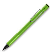 Lamy Safari 113-EY Metal Neon Yeşil 0.5 mm Versatil Kalem