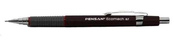 Pensan Ecomech Silgili Metal Metalik Kahverengi 0.7 mm Versatil Kalem