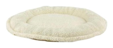 Pet Comfort Sunflower Yıkanabilir Orta Irk İç Mekan Köpek Yatağı Krem