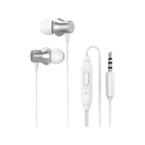 Lenovo Hf130 Silikonlu Mikrofonlu 3.5 Mm Jak Kablolu Kulaklık Beyaz