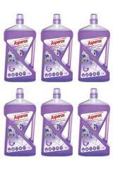 Asperox Bahar Esintisi Menekşe ve Yasemin Kokulu Yüzey Temizleyici 6x2.5 lt