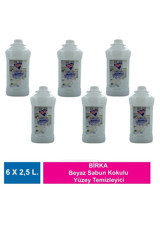 Birka Beyaz Sabun Kokulu Yüzey Temizleyici 6x2.5 lt