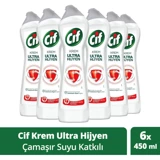 Cif Çamaşır Suyu Katkılı Yüzey Temizleyici 6x450 ml