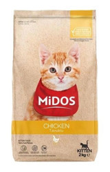 Midos Tavuk Tahıllı Yavru Kuru Kedi Maması 2 kg