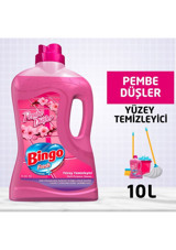 Bingo Pembe Düşler Kokulu Yüzey Temizleyici 4x2.5 lt
