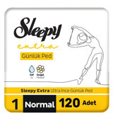 Sleepy Extra Ultra Organik 40'lı Normal Günlük Ped