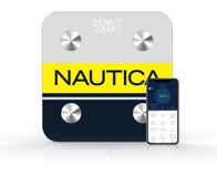 Nautica BT600 Yağ Ölçer Bluetooth Kas Ölçen Cam Mekanik Akıllı Tartı