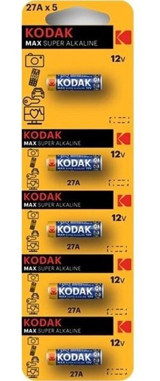 Kodak 27A 12 V Alkalin Pil 5'li