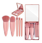 Pinkyrose Aynalı 5'li Allık Far Makyaj Fırçası Seti