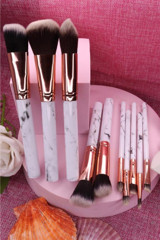 Mujgan 10'lu Allık Eyeliner Far Makyaj Fırçası Seti