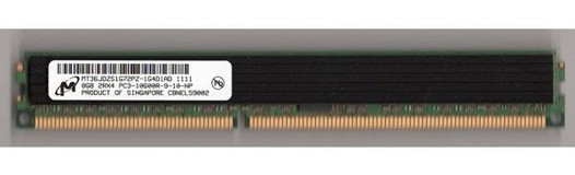 Micron MT36JDZS1G72PZ-1G4D1AD 8 GB DDR3 1x8 1333 MHz Ram Yeşil