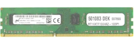 Micron MT16KTF1G64AZ-1G9P1 8 GB DDR3 1x8 1866 MHz Ram