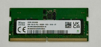 SK Hynix HMCG66AGBSA092N AA 8 GB DDR5 1x8 5600 MHz Ram