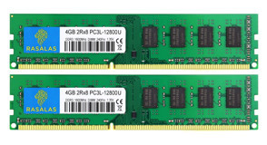 Rasalas 8 GB DDR3 2x4 1600 MHz Ram