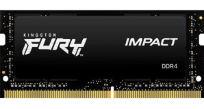 Kingston Fury Impact KF432S20IB/8 8 GB DDR4 1x8 3200 MHz Ram Siyah