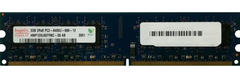 Hynix HMP125U6EFR8C-S6 2 GB DDR2 1x2 800 MHz Ram