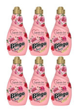 Bingo Soft Konsantre Şefkatle Gül 360 Yıkama Yumuşatıcı 6x1.44 lt