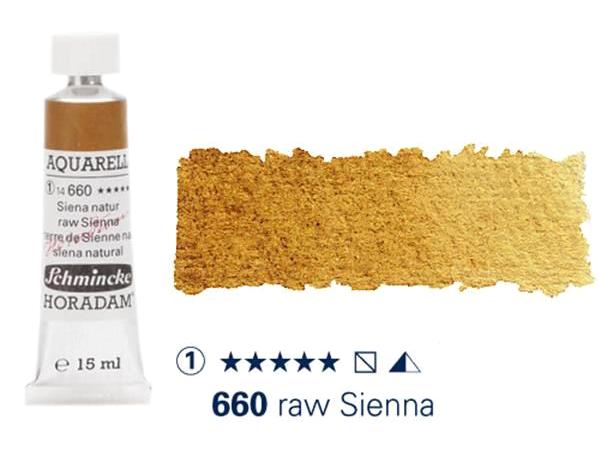 Schmincke Seri 1 Raw Sienna 660 Sedefli Tüp Sulu Boya
