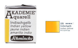 Schmincke 225 İndian Yellow Tablet Sulu Boya