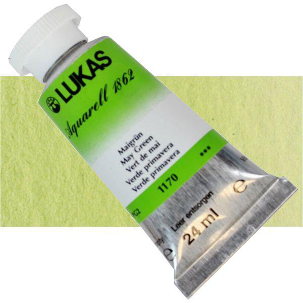 Lukas 1170 May Green Seri 2 Tüp Sulu Boya