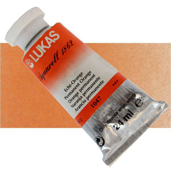 Lukas 1047 Permanent Orange Tüp Sulu Boya