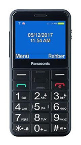 Panasonic KX-TU155 EXBN 2.0 inç TFT Ekran Tuşlu Cep Telefonu Siyah