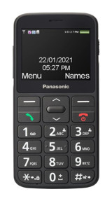 Panasonic KX-TU160 EXB 2.4 inç 0.3 MP TFT Ekran Tuşlu Cep Telefonu Siyah