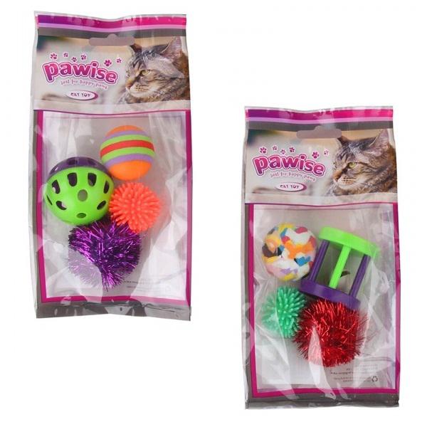 Pawise Yakalama Yavru-Yetişkin Top Kedi Oyuncağı