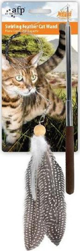 Afp Natural Hareketli Tüylü Yakalama Yavru-Yetişkin Olta Kedi Oyuncağı