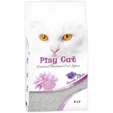 Pisy Cat Lavanta Kokulu Topaklanan İnce Taneli Bentonit Kedi Kumu 5 lt