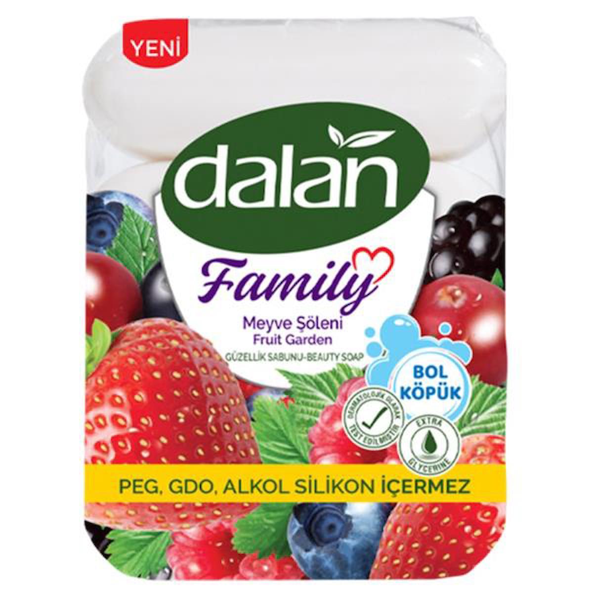 Dalan Family Organik Karışık Meyve Sabun 24x300 gr
