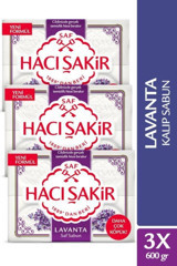 Hacı Şakir Organik Antibakteriyel Lavanta Sabun 12x150 gr