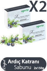 Agarta Organik Ardıç Katran Sabun 2x150 gr