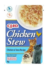 Inaba Ciao Tavuk-Ton Balıklı Ezme Yaş Kedi Maması 40 gr