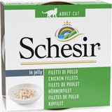 Schesir Tavuk Parça Etli Yaş Kedi Maması 85 gr