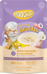 Moochie Tavuk-Kalamar Parça Etli Yaş Kedi Maması 40 gr