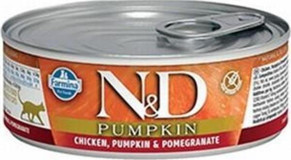 N&d Pumpkin Tavuk-Nar Parça Etli Yaş Kedi Maması 6x80 gr
