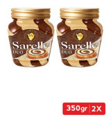 Sarelle Duo Sütlü-Kakaolu Fındık Ezme Krem Çikolata 2x350 gr