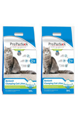 Pro Perfeck Marsilya Sabunu Kokulu Topaklanan İnce Taneli Bentonit Kedi Kumu 2x10 lt