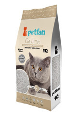 Petfan Kokusuz Topaklanan Kalın Taneli Bentonit Kedi Kumu 10 lt